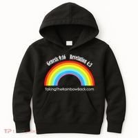 Revelation Taking The Rainbow Back Kids Hoodie thumb 0