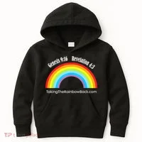 Revelation Taking The Rainbow Back Kids Hoodie thumb 0