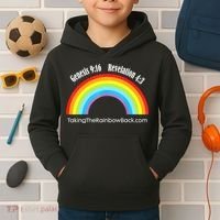 Revelation Taking The Rainbow Back Kids Hoodie thumb 2