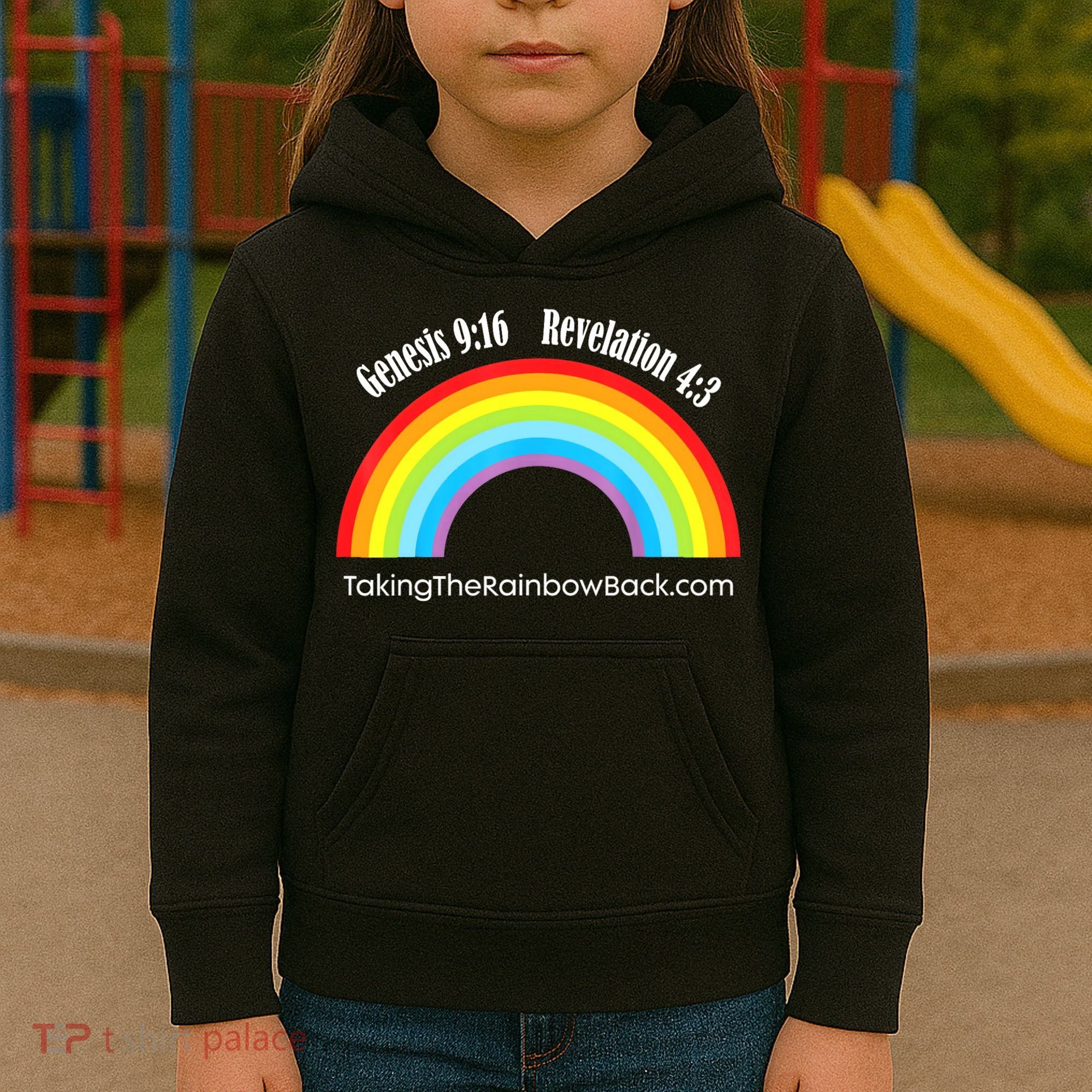 Revelation Taking The Rainbow Back Kids Hoodie