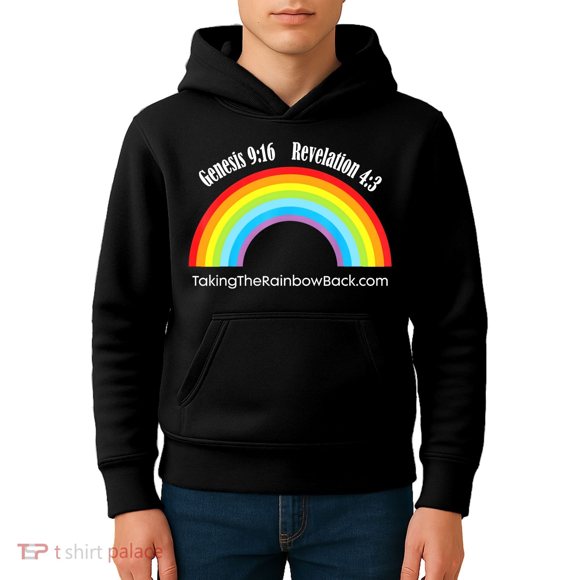 Revelation Taking The Rainbow Back Kids Hoodie