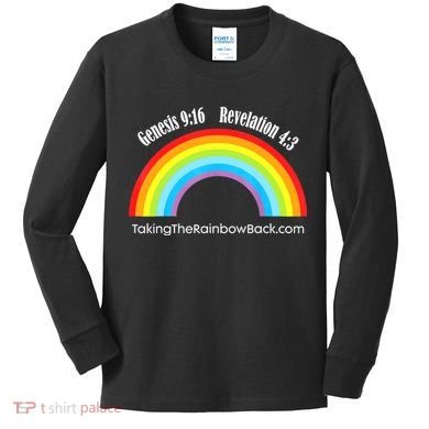 Revelation Taking The Rainbow Back Kids Long Sleeve Shirt