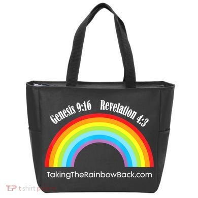Revelation Taking The Rainbow Back Tote Bag