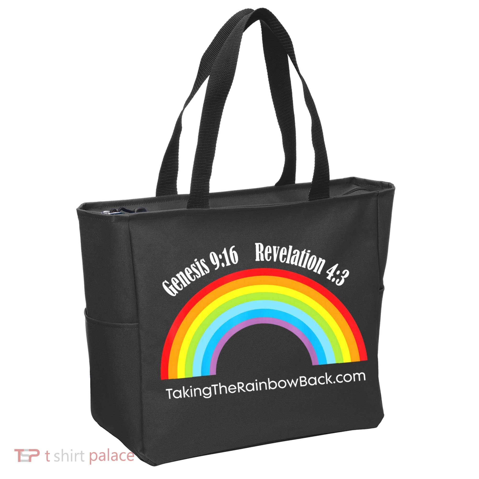 Revelation Taking The Rainbow Back Tote Bag