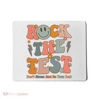 Rock The Test Dont Stress Just Do Your Best Teacher Retro Mousepad thumb 0