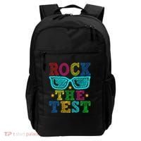 Rock The Test Testing Day Teacher Backpack thumb 0