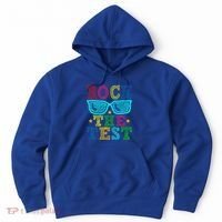 Rock The Test Testing Day Teacher Hoodie thumb 0