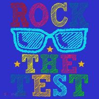 Rock The Test Testing Day Teacher Sweatshirt thumb 3