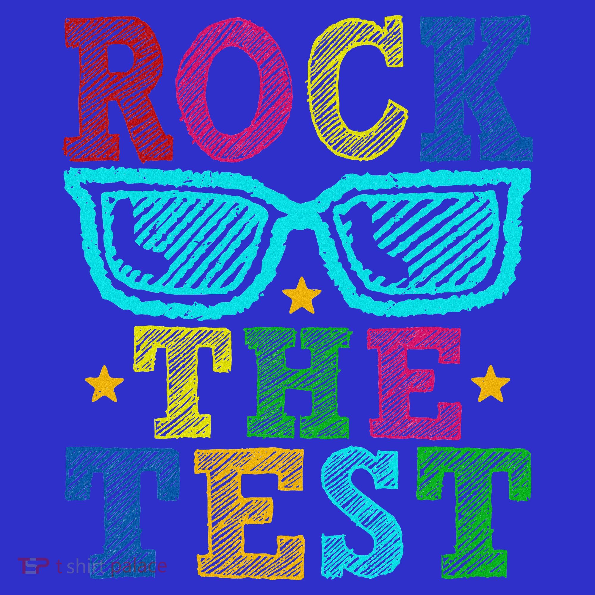Rock The Test Testing Day Teacher Women's Long Sleeve Shirt
