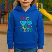 Rock The Test Testing Day Teacher Kids Hoodie thumb 3