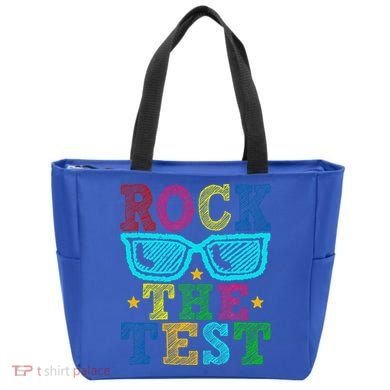 Rock The Test Testing Day Teacher Tote Bag