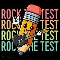 Rock The Test Dont Stress Just Do Your Best Teacher Testing Coffee Mug thumb 5