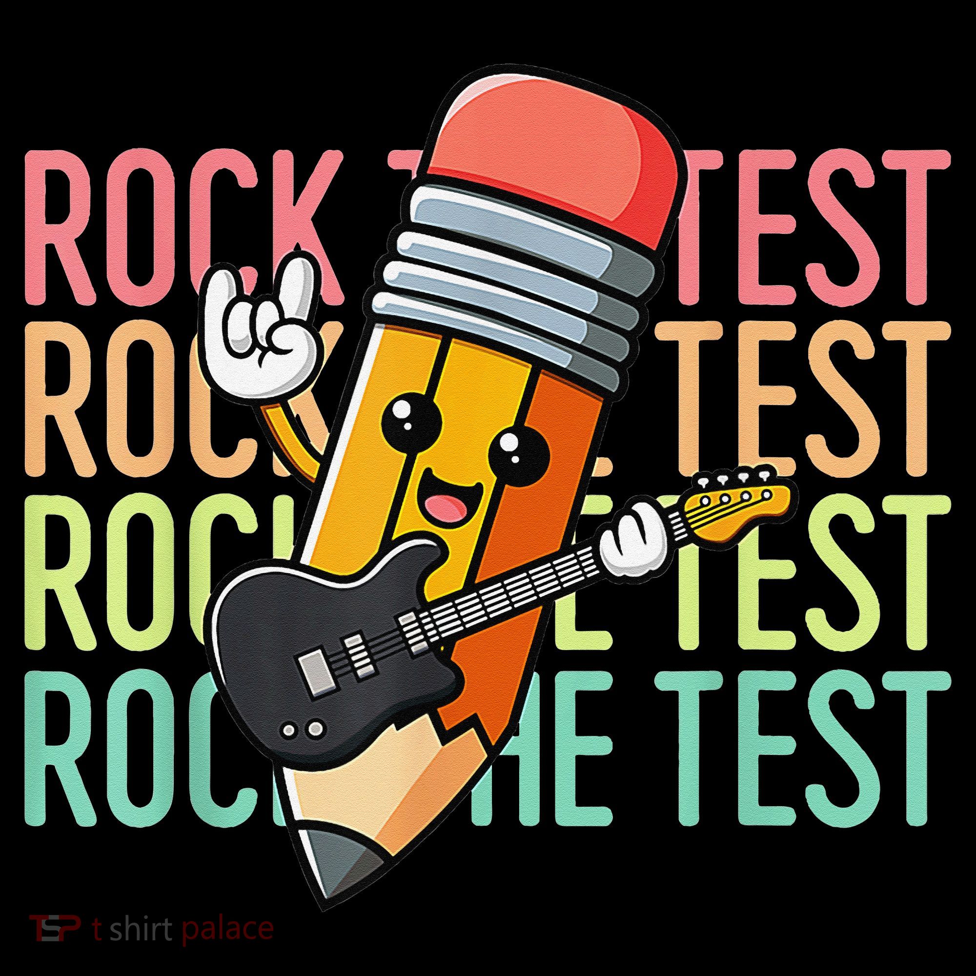 Rock The Test Dont Stress Just Do Your Best Teacher Testing Coffee Mug