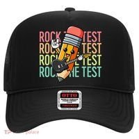 Rock The Test Dont Stress Just Do Your Best Teacher Testing Hat thumb 0