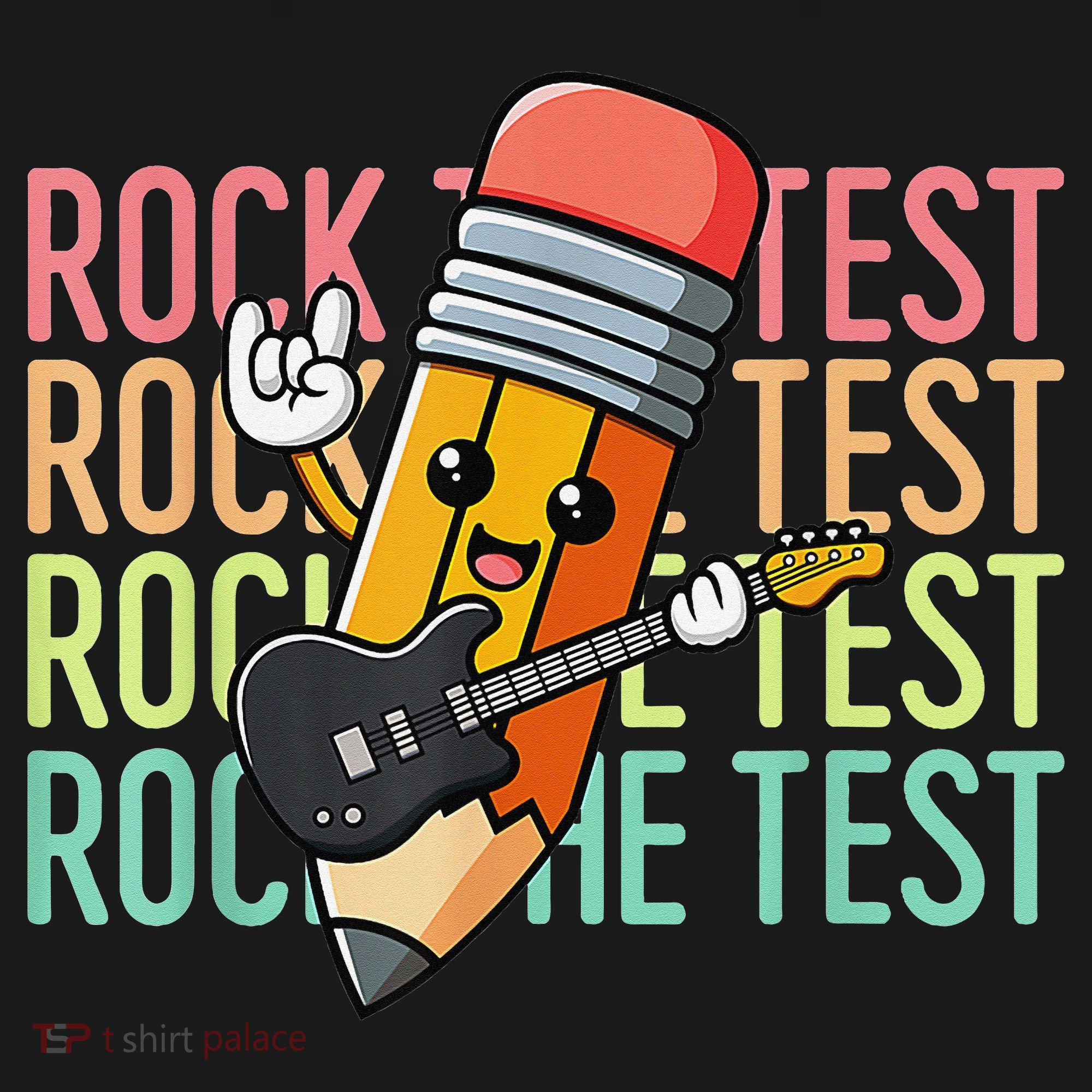 Rock The Test Dont Stress Just Do Your Best Teacher Testing Tote Bag