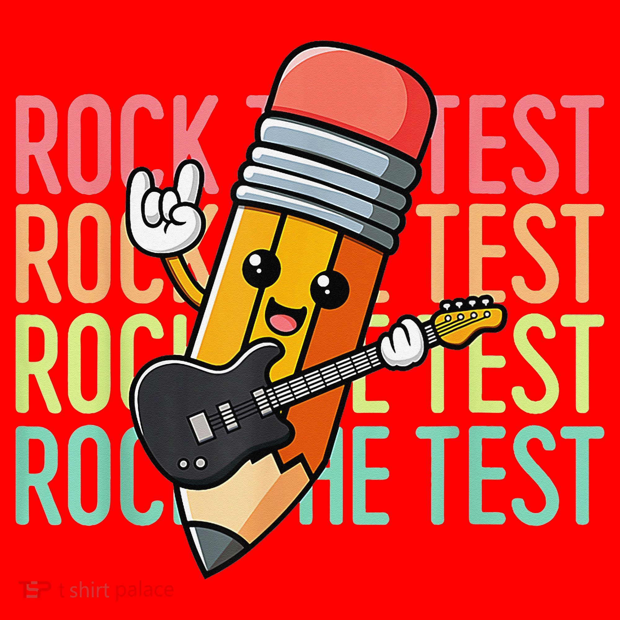 Rock The Test Dont Stress Just Do Your Best Teacher Testing Santa Hat