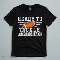 Ready To Tackle First Grade Football First Day Of School T-Shirt thumb 5