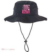 Rock The Test Do Your Best Testing Day For Teacher Student  Bucket Hat thumb 0