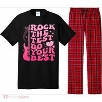 Rock The Test Do Your Best Testing Day For Teacher Student  Pajama Set thumb 0