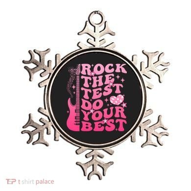 Rock The Test Do Your Best Testing Day For Teacher Student  Ornament