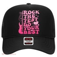 Rock The Test Do Your Best Testing Day For Teacher Student  Hat thumb 0