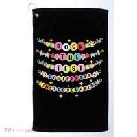 Rock The Test Day Dont Stress Just Do Your Best Bracelet Golf Towel thumb 0