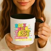 Rock The Test Day Testing Day Coffee Mug thumb 3