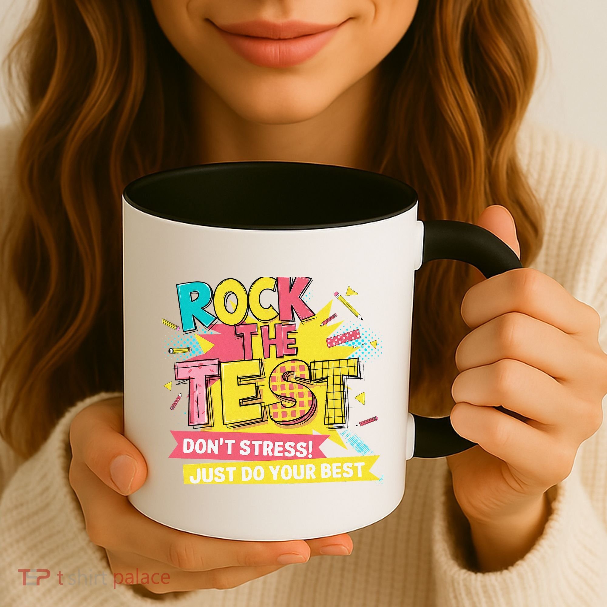 Rock The Test Day Testing Day Coffee Mug