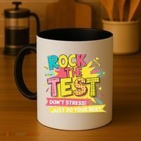Rock The Test Day Testing Day Coffee Mug thumb 4