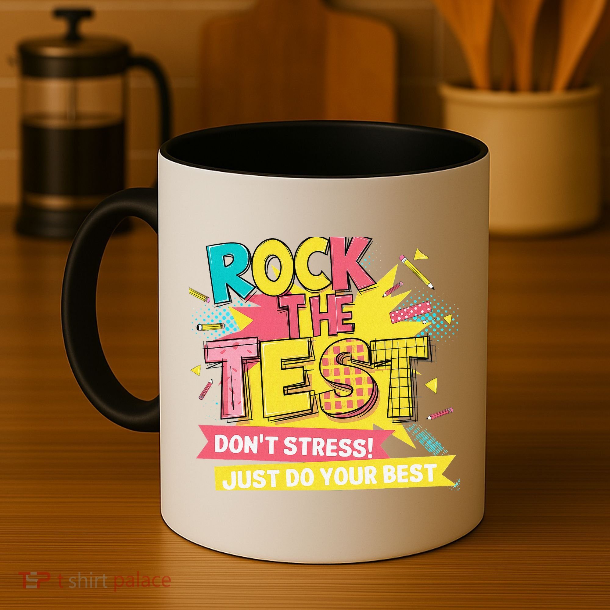 Rock The Test Day Testing Day Coffee Mug