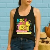 Rock The Test Day Testing Day Women's Tank Top thumb 2