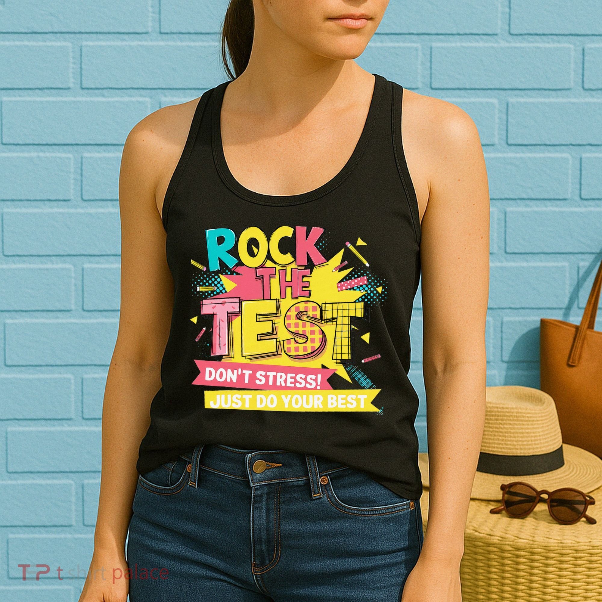Rock The Test Day Testing Day Women's Tank Top