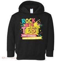 Rock The Test Day Testing Day Toddler Hoodie thumb 0