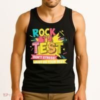 Rock The Test Day Testing Day Tank Top thumb 3