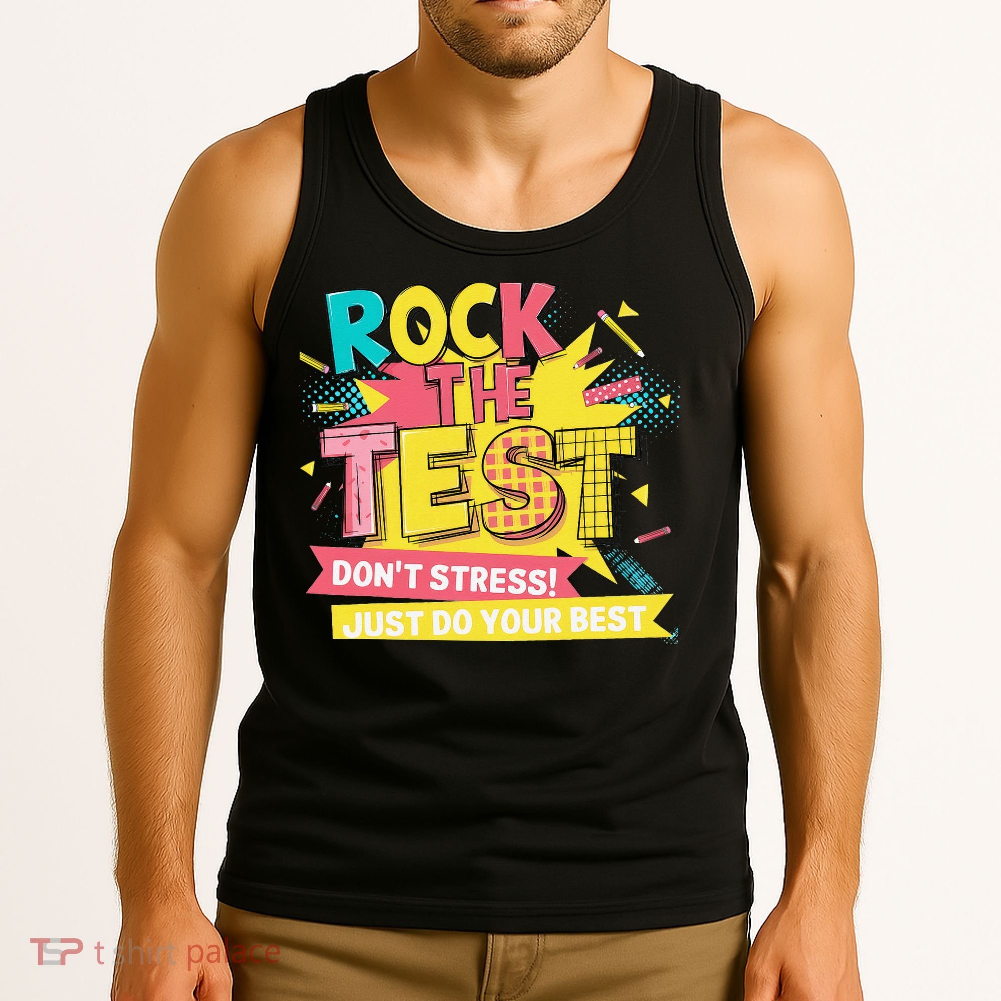 Rock The Test Day Testing Day Tank Top