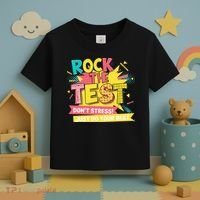 Rock The Test Day Testing Day Toddler T-Shirt thumb 3
