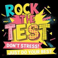 Rock The Test Day Testing Day Kids Sweatshirt thumb 2