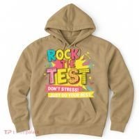 Rock The Test Day Testing Day Hoodie thumb 0