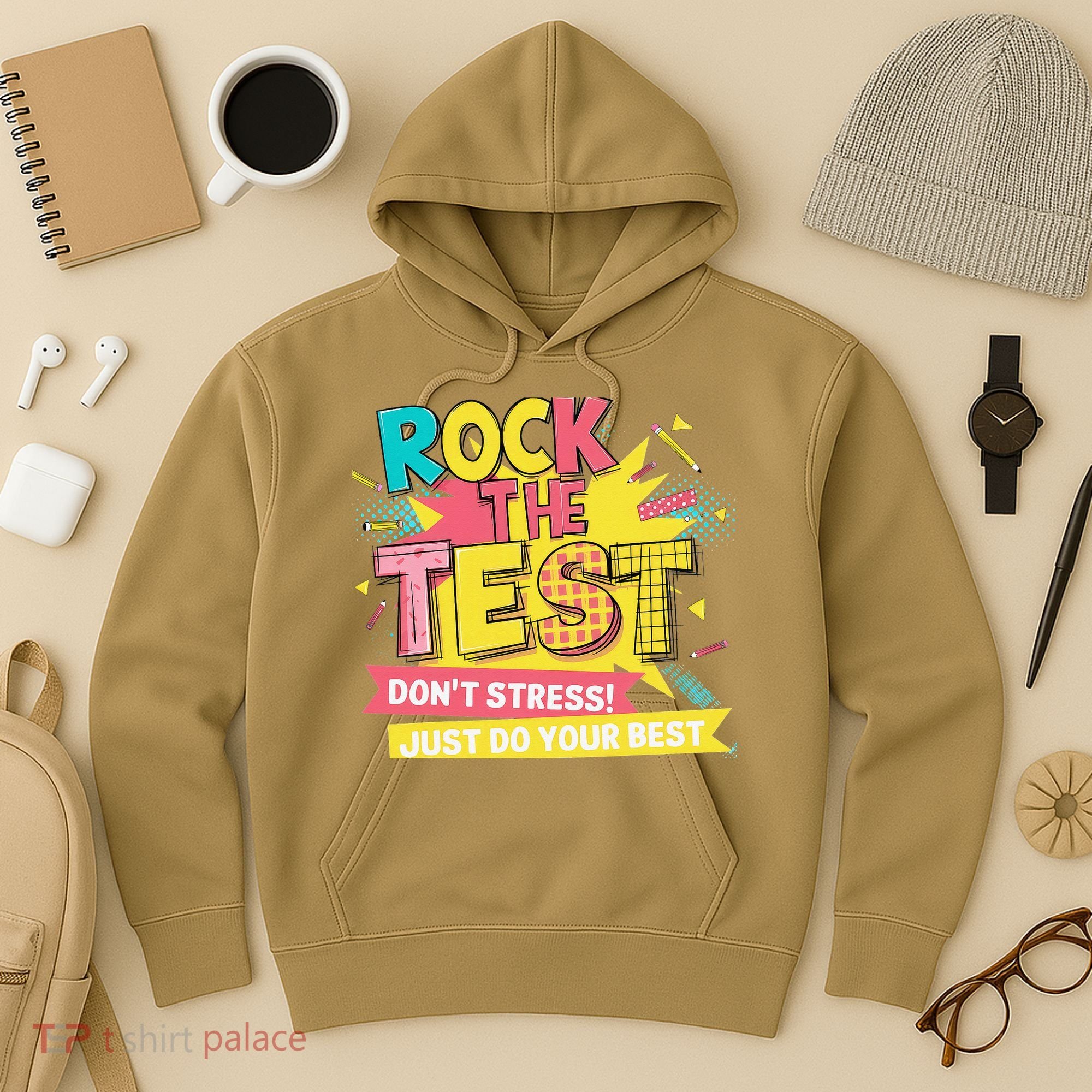 Rock The Test Day Testing Day Hoodie