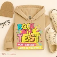 Rock The Test Day Testing Day Hoodie thumb 4