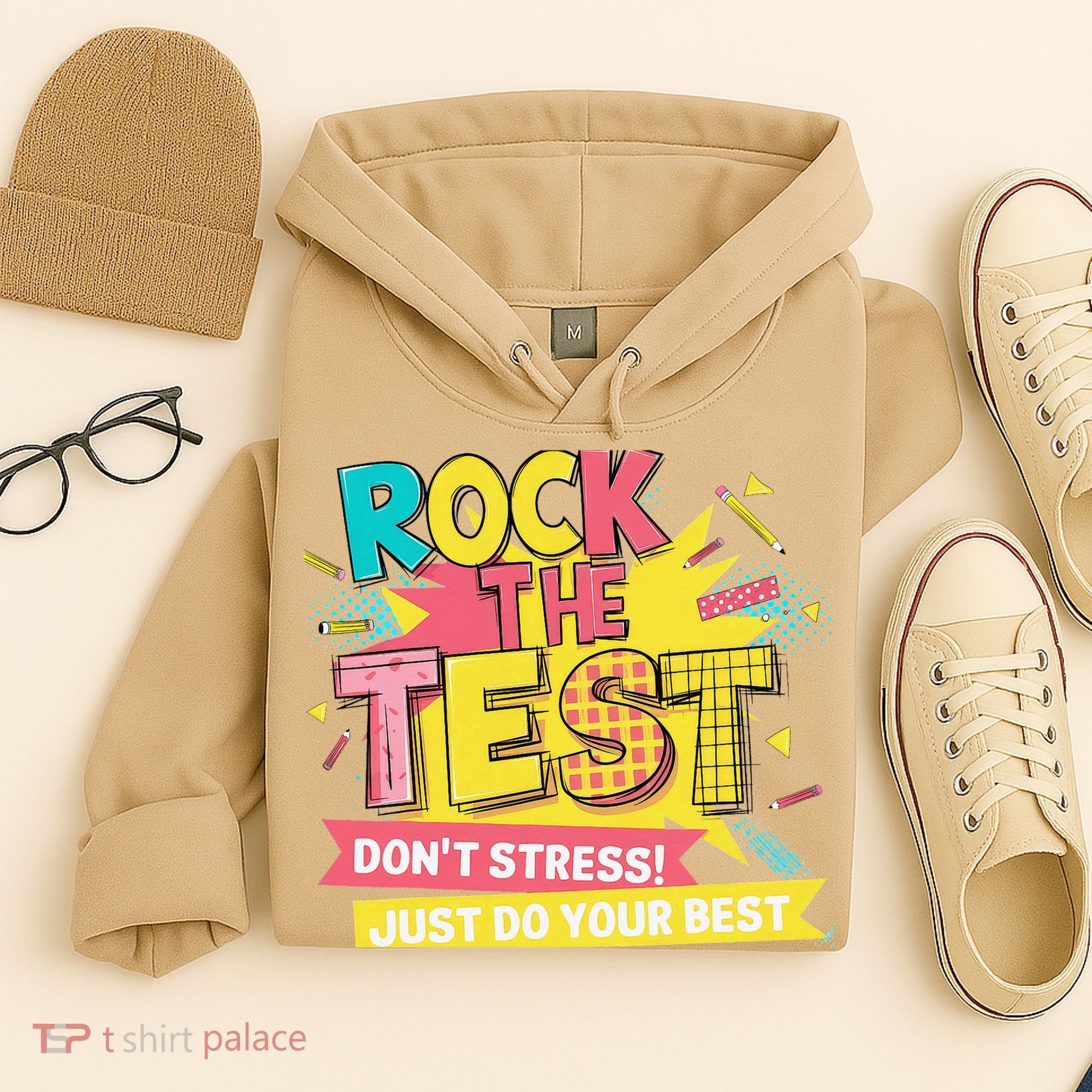 Rock The Test Day Testing Day Hoodie
