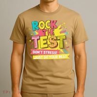 Rock The Test Day Testing Day T-Shirt thumb 3