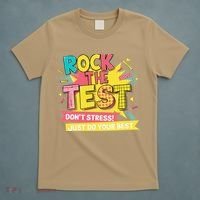 Rock The Test Day Testing Day T-Shirt thumb 5