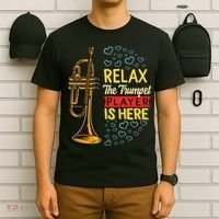 Relax The Trumpet Player Is Here T-Shirt thumb 6