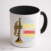 Relax The Trumpet Player Is Here Coffee Mug thumb 1