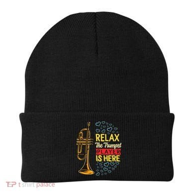 Relax The Trumpet Player Is Here Beanie