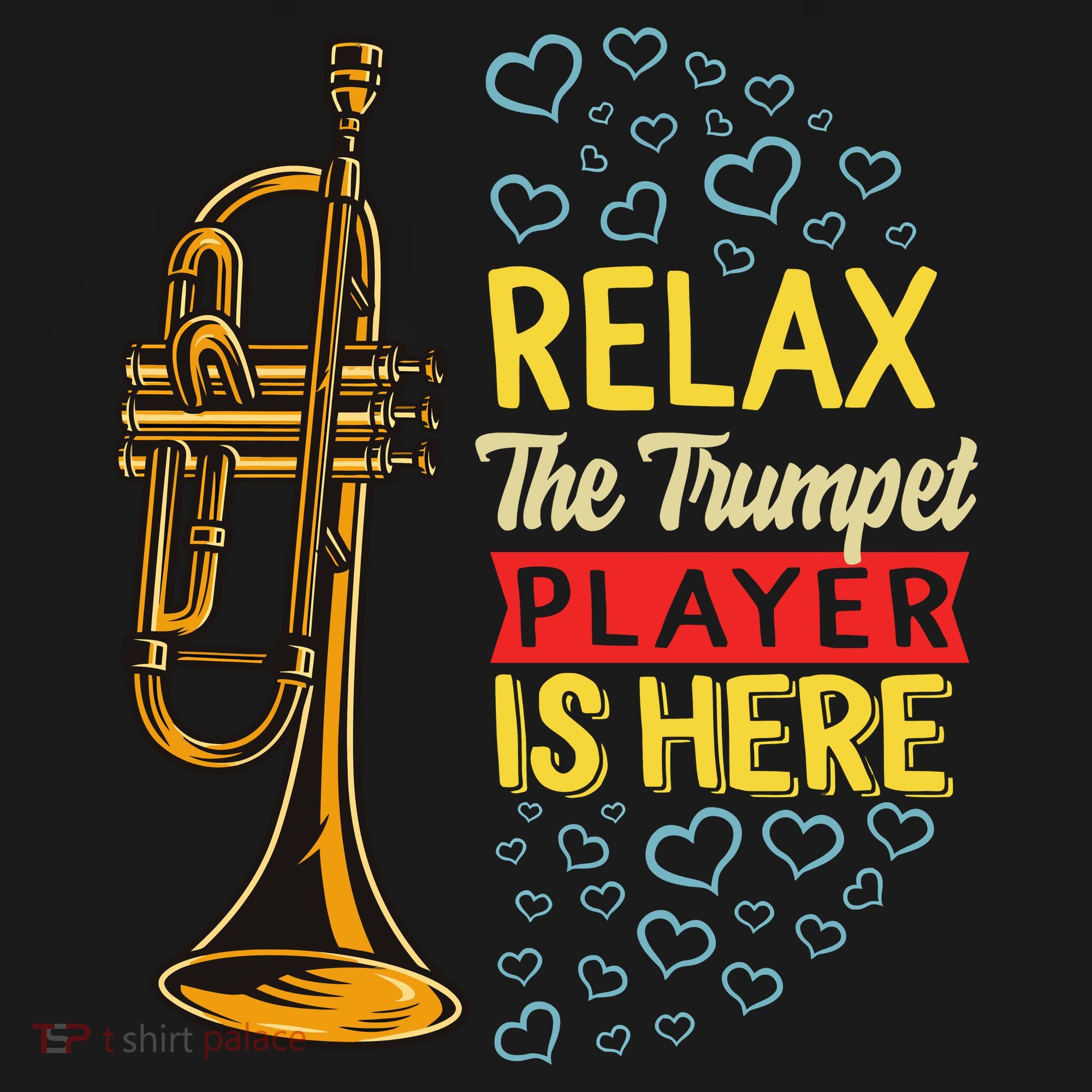 Relax The Trumpet Player Is Here Women's Hoodie