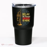 Relax The Trumpet Player Is Here Tumbler thumb 0