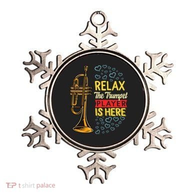 Relax The Trumpet Player Is Here Ornament