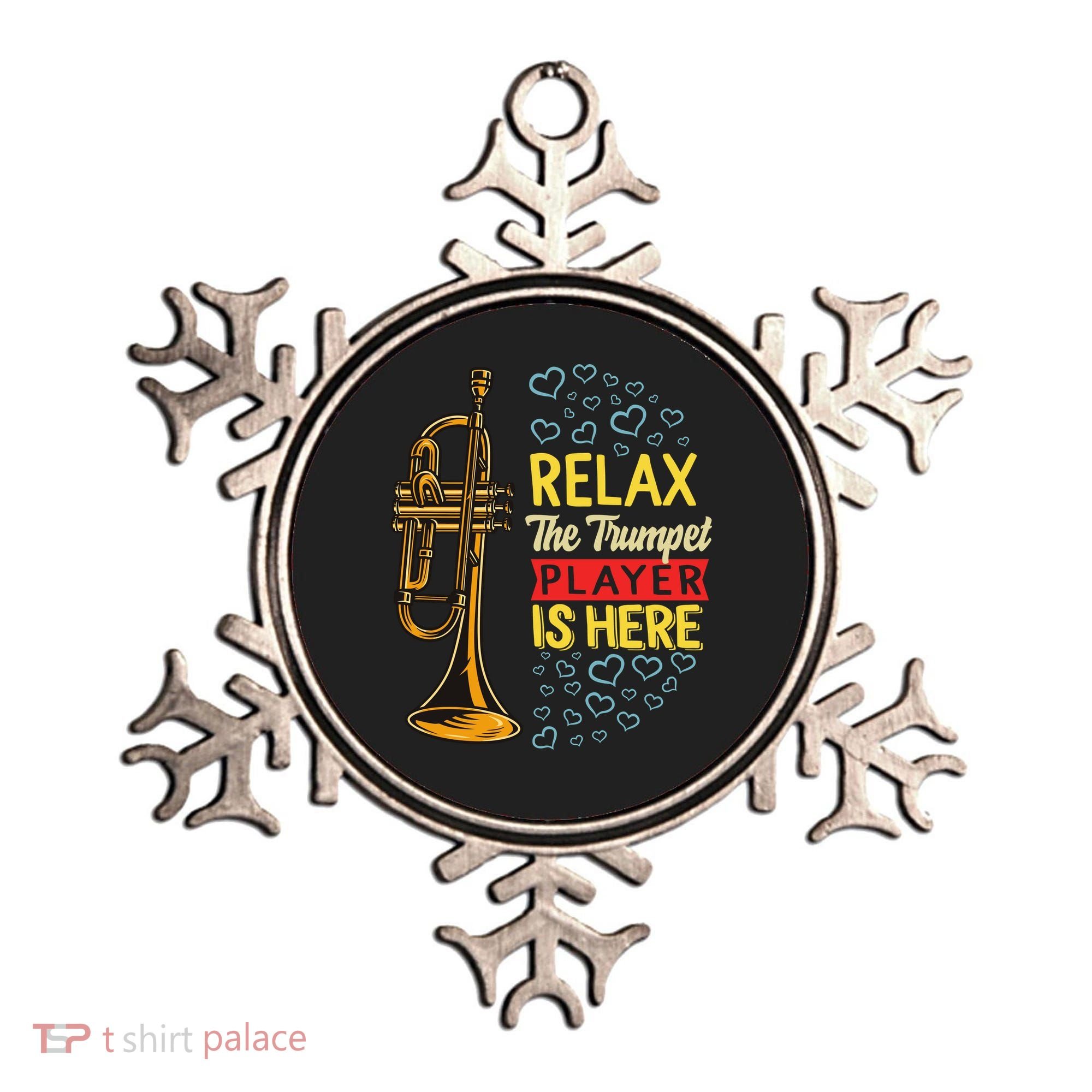 Relax The Trumpet Player Is Here Ornament